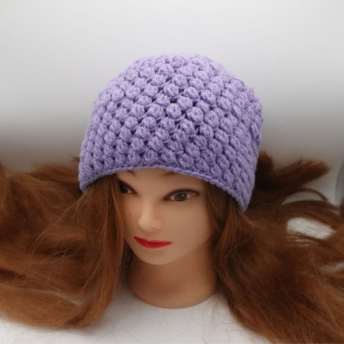 Bonnet couleur lilas