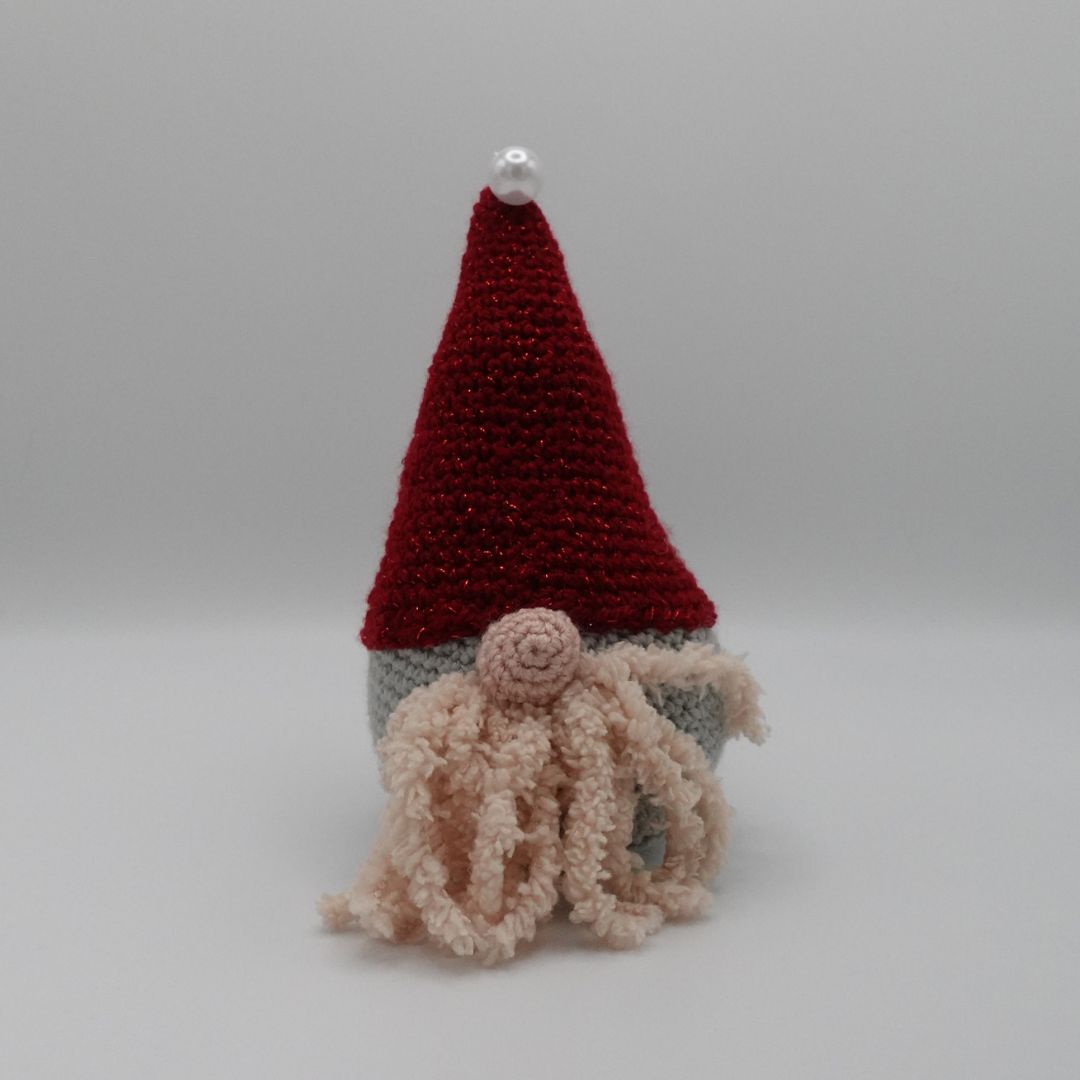 Gnome de Noël barbu